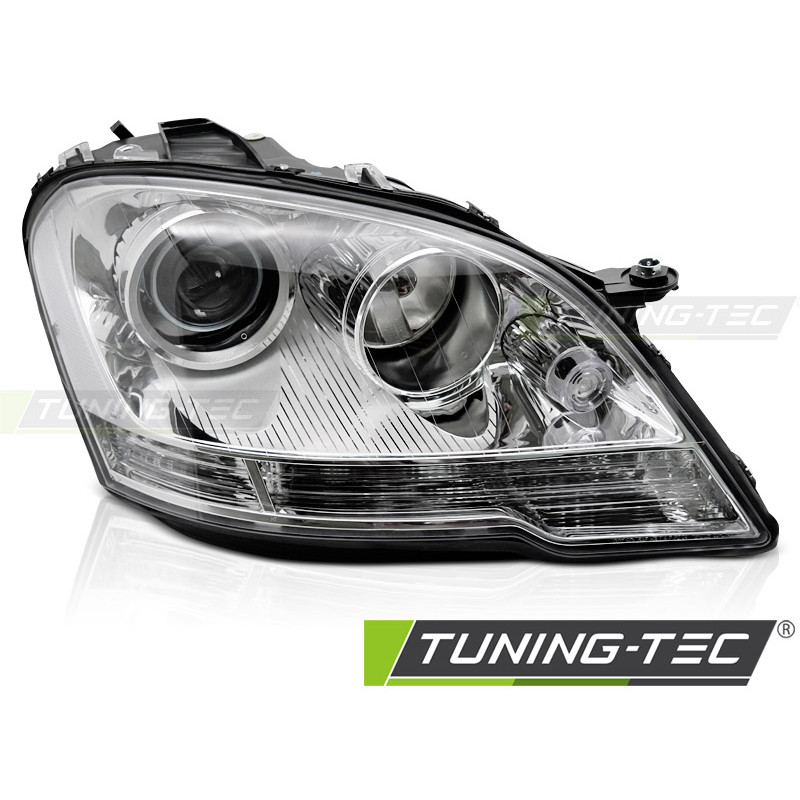 Fari Anteriori Cromato per Mercedes-Benz W164 2009-2011 (Cod. TT-FME11R)