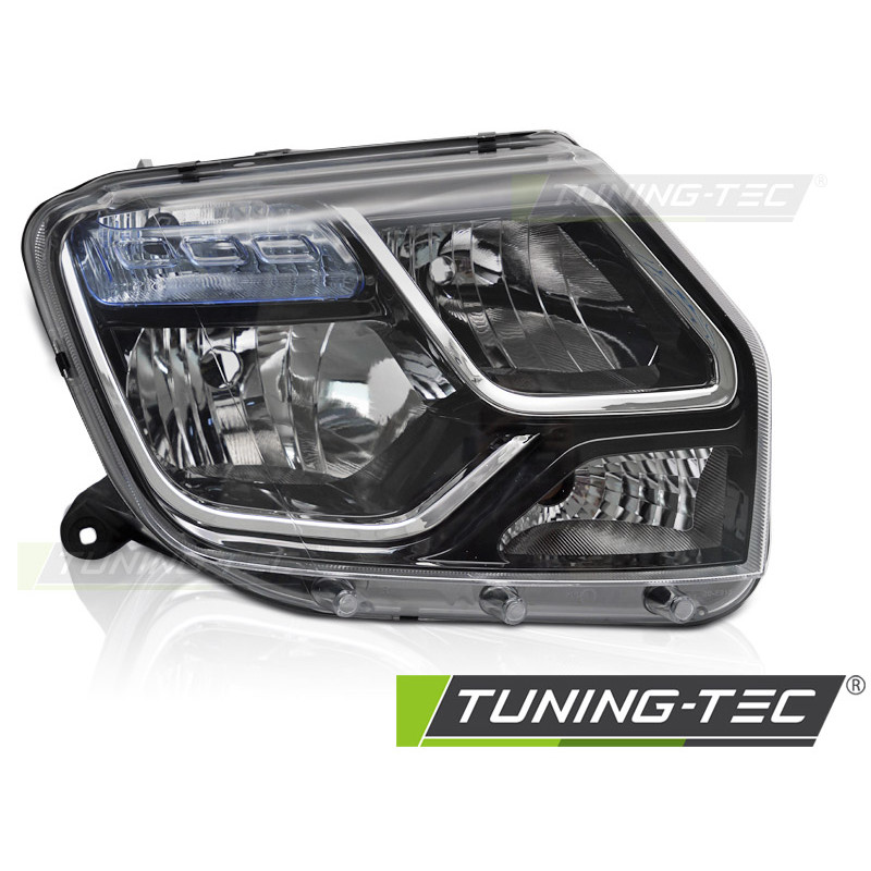 Fari Anteriori Nero per Dacia Duster 2013-2017 (Cod. TT-FDA02R)