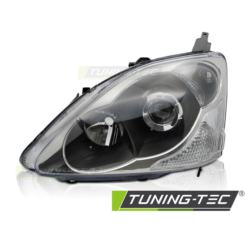 Fari Anteriori Nero per Honda Civic 2003-2006 (Cod. TT-FHO01L)