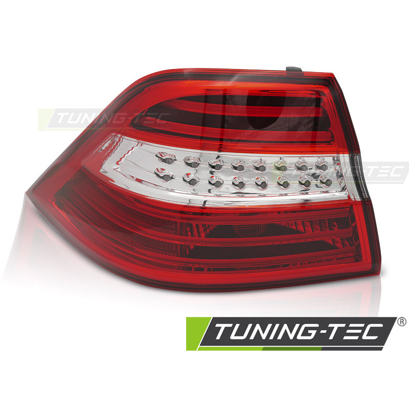 Fanali Posteriori LED LED Rosso/bianco per Mercedes-Benz Gle / Ml W166 2011-2015 (Cod. TT-RME03L)