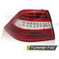 Fanali Posteriori LED LED Rosso/bianco per Mercedes-Benz Gle / Ml W166 2011-2015 (Cod. TT-RME03L)