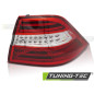Fanali Posteriori LED LED Rosso/bianco per Mercedes-Benz Gle / Ml W166 2011-2015 (Cod. TT-RME03R)