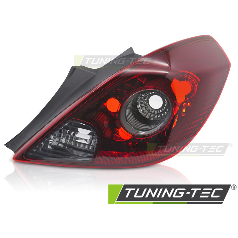 Fanali Posteriori Rosso Fumé per Opel Corsa D 3D 2006-2011 (Cod. TT-ROP01R) Fanali Posteriori Rosso Fumé per Opel Corsa D 3D 2006-2011 (Cod. TT-ROP01R)