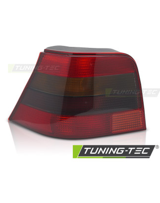 Fanali Posteriori Rosso Fumé per Volkswagen Golf Iv 1997-2003 (Cod. TT-RVW03L)
