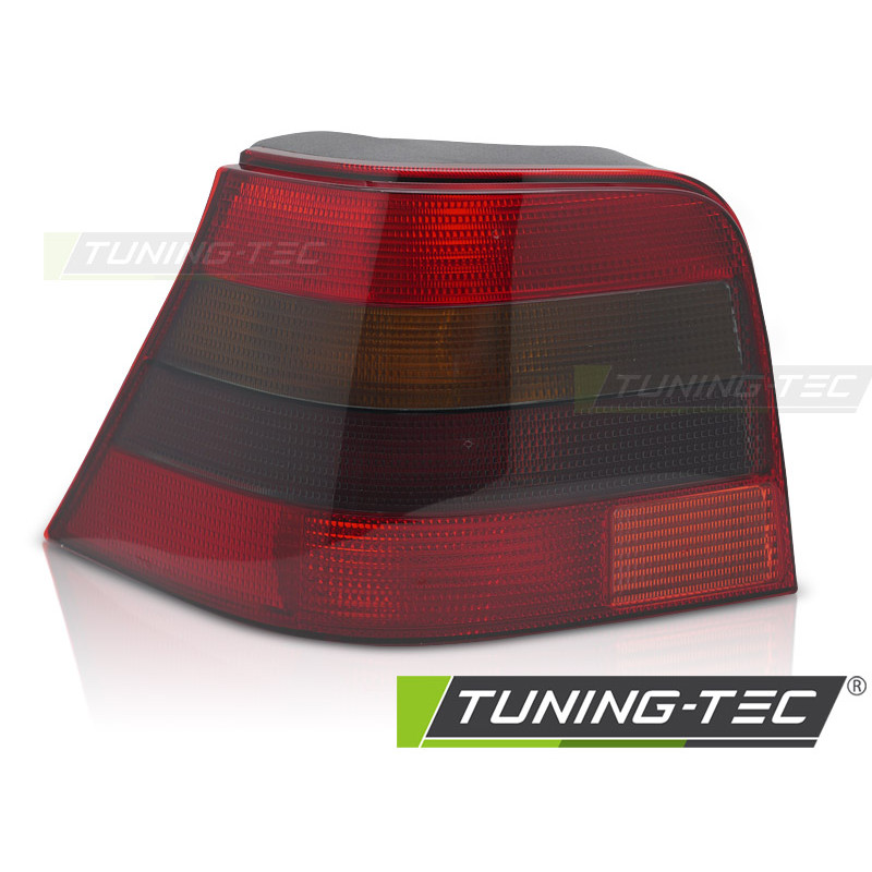 Fanali Posteriori Rosso Fumé per Volkswagen Golf Iv 1997-2003 (Cod. TT-RVW03L)