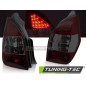 Fanali Posteriori LED Rosso Fumé per Citroën C2 11/2003-2010 (Cod. TT-LDCI02)