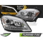 Fari Anteriori Cromato per Mercedes-Benz W164 Ml Classe M 2009-2011 (Cod. TT-LPMED9)
