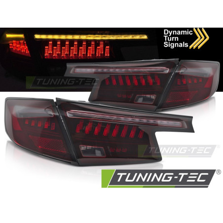 Fanali Posteriori LED Rosso Fumé per Honda Civic Xi Dal 2021 (Cod. TT-LDHO10)