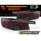 Fanali Posteriori LED Rosso Fumé per Honda Civic Xi Dal 2021 (Cod. TT-LDHO10)