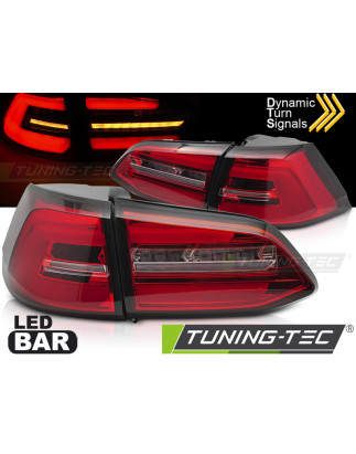 Fanali Posteriori LED Rosso/bianco per Volkswagen Golf 7 Sw 2013-2017 (Cod. TT-LDVWS7)