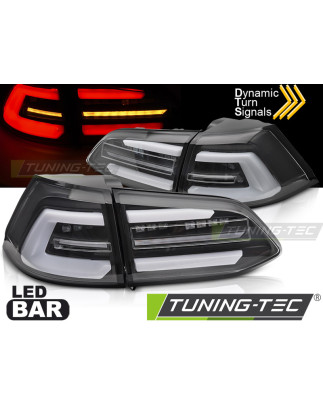 Fanali Posteriori LED Nero per Volkswagen Golf 7 Sw 2017-2019 (Cod. TT-LDVWS8)