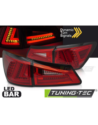 Fanali Posteriori LED Rosso/bianco per Lexus Is Ii 2006-2013 (Cod. TT-LDLE11)
