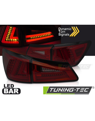 Fanali Posteriori LED Rosso Fumé per Lexus Is Ii 2006-2013 (Cod. TT-LDLE12)