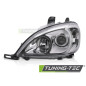 Fari Anteriori Cromato per Mercedes-Benz W163 2001-2005 (Cod. TT-FME13L)