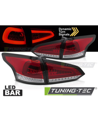 Fanali Posteriori LED Rosso/bianco per Ford Focus Mk 3 Sw 2011-2018 (Cod. TT-LDFO81)