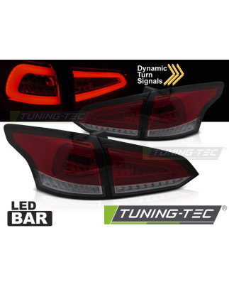 Fanali Posteriori LED Rosso Fumé per Ford Focus Mk 3 Sw 2011-2018 (Cod. TT-LDFO82)