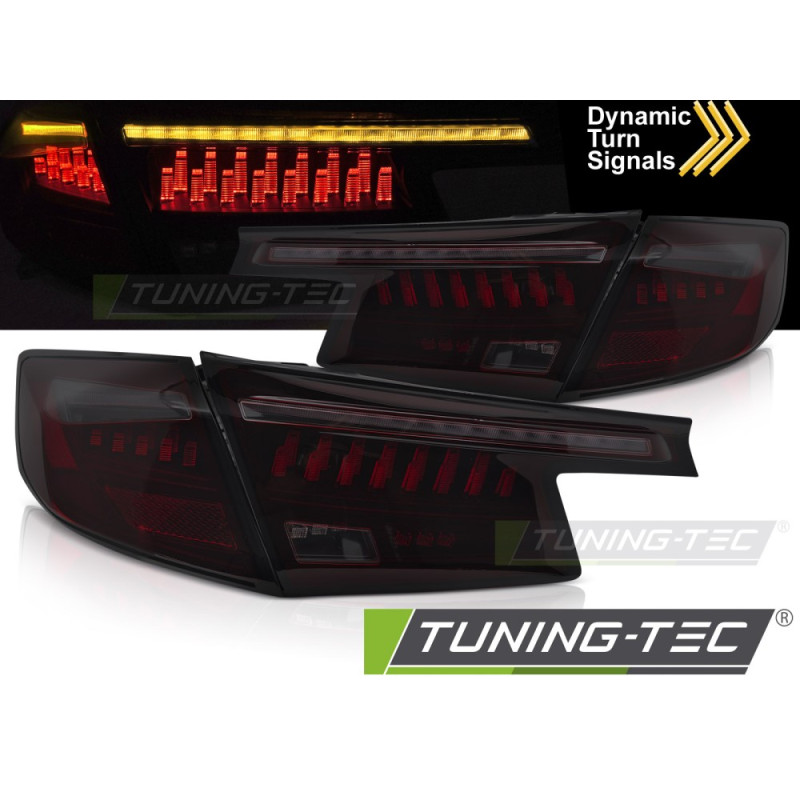 Fanali Posteriori LED Rosso Fumé per Honda Civic Xi Dal 2021 (Cod. TT-LDHO11)