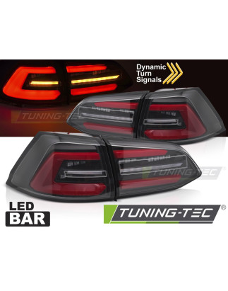 Fanali Posteriori LED Nero per Volkswagen Golf 7 Sw 2013-2017 (Cod. TT-LDVWT6)
