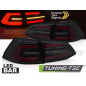 Fanali Posteriori LED Nero per Volkswagen Golf 7 Sw 2013-2017 (Cod. TT-LDVWT7)