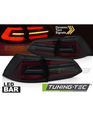 Fanali Posteriori LED Nero per Volkswagen Golf 7 Sw 2017-2019 (Cod. TT-LDVWT9)