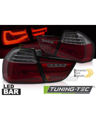 Fanali Posteriori LED Rosso Fumé per BMW Serie 3 E90 2009-2011 (Cod. TT-LDBMK3)