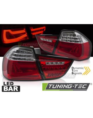 Fanali Posteriori LED Rosso/bianco per BMW Serie 3 E90 2009-2011 (Cod. TT-LDBMK2)