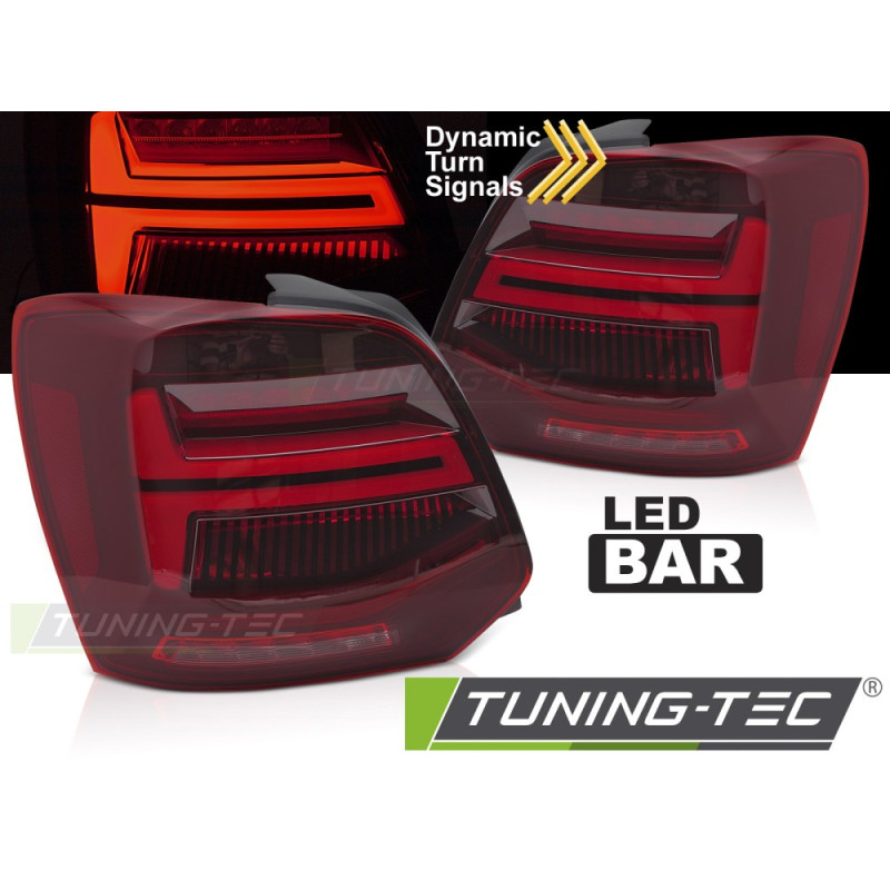 Fanali Posteriori LED per Volkswagen Polo V 2009-2017 (Cod. TT-LDVWV4)