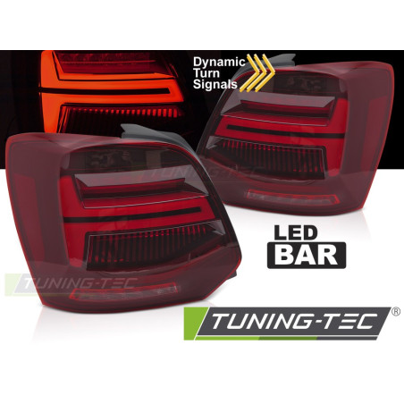 Fanali Posteriori LED per Volkswagen Polo V 2009-2017 (Cod. TT-LDVWV4)