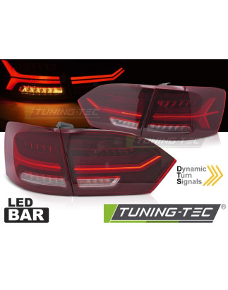 Fanali Posteriori LED Rosso/bianco per Volkswagen Jetta Vi 2011-2014 (Cod. TT-LDVWV8)
