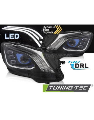 Fari Anteriori LED Nero per Mercedes-Benz W222 2013-2017 (Cod. TT-LPMEE9)