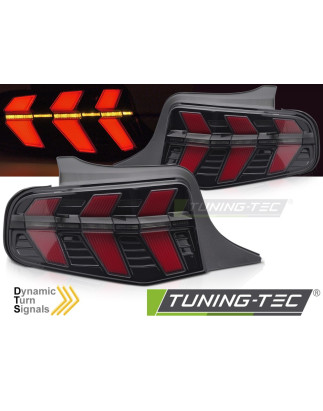 Fanali Posteriori LED Nero per Ford Mustang 2010-2013 (Cod. TT-LDFO92)