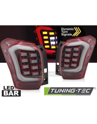 Fanali Posteriori LED Rosso/bianco per Subaru Forester Iv 2013-2018 (Cod. TT-LDSU01)