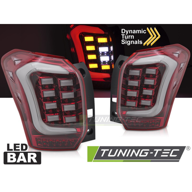 Fanali Posteriori LED Rosso/bianco per Subaru Forester Iv 2013-2018 (Cod. TT-LDSU01)