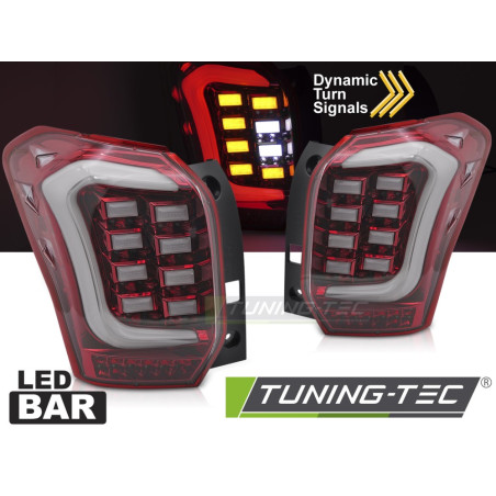 Fanali Posteriori LED Rosso/bianco per Subaru Forester Iv 2013-2018 (Cod. TT-LDSU01)