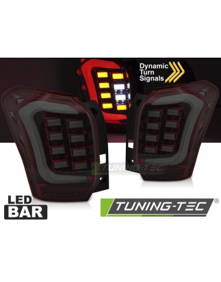 Fanali Posteriori LED Rosso Fumé per Subaru Forester Iv 2013-2018 (Cod. TT-LDSU02)