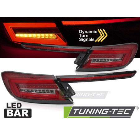 Fanali Posteriori LED Rosso/bianco per Toyota Gr86 Dal 2021 (Cod. TT-LDTO23)