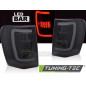 Fanali Posteriori LED Nero per Chrysler Jeep Grand Cherokee 1999-05/2005 (Cod. TT-LDCH39)