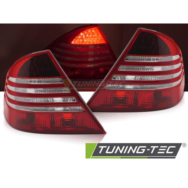 Fanali Posteriori LED Rosso/bianco per Mercedes-Benz W220 S-klasa 09/1998-05/2005 (Cod. TT-LDMEF8)