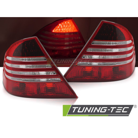 Fanali Posteriori LED Rosso/bianco per Mercedes-Benz W220 S-klasa 09/1998-05/2005 (Cod. TT-LDMEF8)