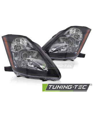 Fari Anteriori Nero per Nissan 350Z 2003-2005 (Cod. TT-LPNI08)