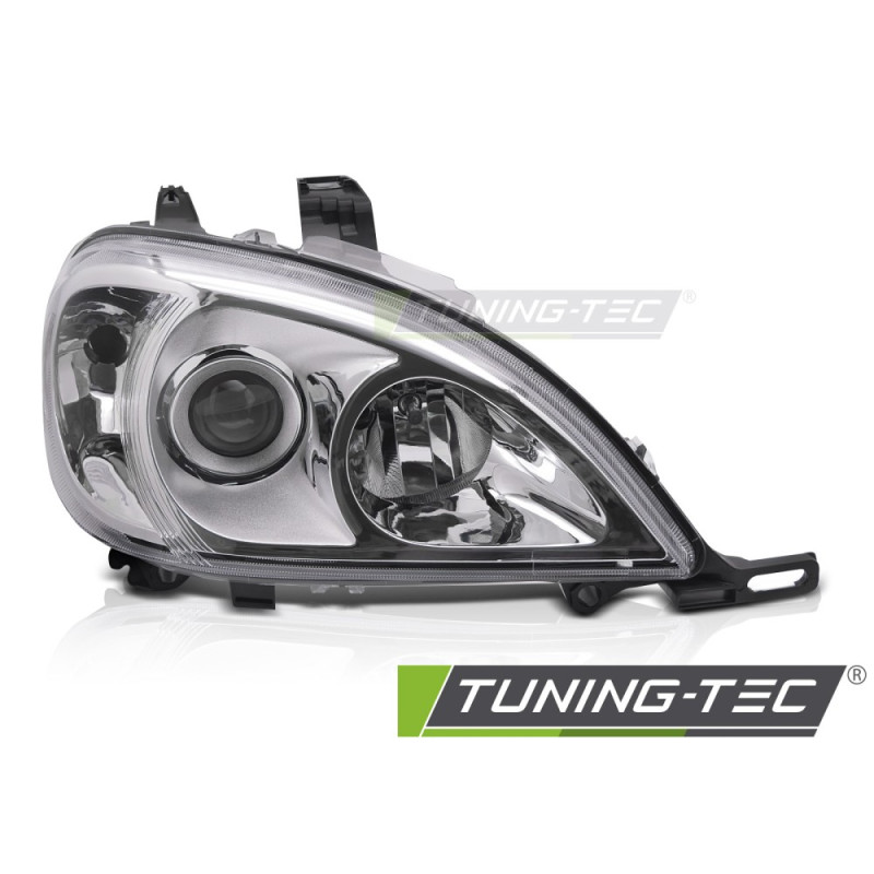 Fari Anteriori Cromato per Mercedes-Benz W163 2001-2005 (Cod. TT-FME13R)