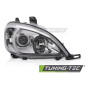 Fari Anteriori Cromato per Mercedes-Benz W163 2001-2005 (Cod. TT-FME13R)