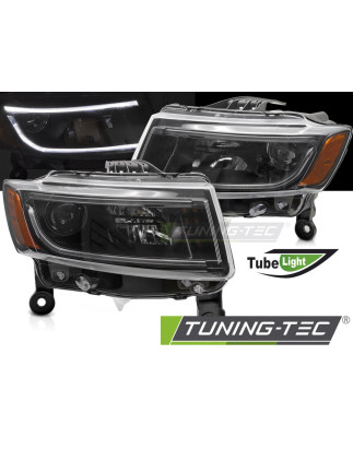 Fanali Posteriori Nero per Chrysler Jeep Grand Cherokee 2014-2016 (Cod. TT-LPCH43)