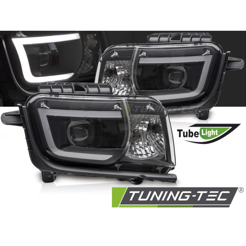 Fanali Posteriori Nero per Chevrolet Camaro 2009-2013 (Cod. TT-LPCT19)