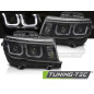 Fanali Posteriori LED Nero per Chevrolet Camaro 2013-2015 (Cod. TT-LPCT21)