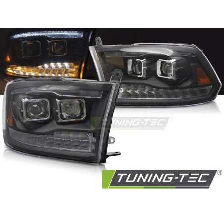 Fanali Posteriori Nero per Dodge Ram 2009-2018 (Cod. TT-LPDO41)