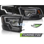Fanali Posteriori LED LED Nero per Dodge Ram 2009-2018 (Cod. TT-LPDO38)