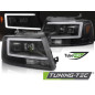 Fanali Posteriori LED Nero per Ford F150 Mk 11 2004-2008 (Cod. TT-LPFOB0)