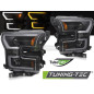 Fari Anteriori Nero per Ford F150 Mk13 2014-2017 (Cod. TT-LPFOB4)
