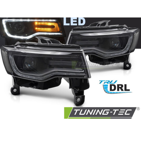 Fari Anteriori Luci Diurne DRL LED per Jeep Grand Cherokee 2014-2021 (Cod. TT-LPCH42)